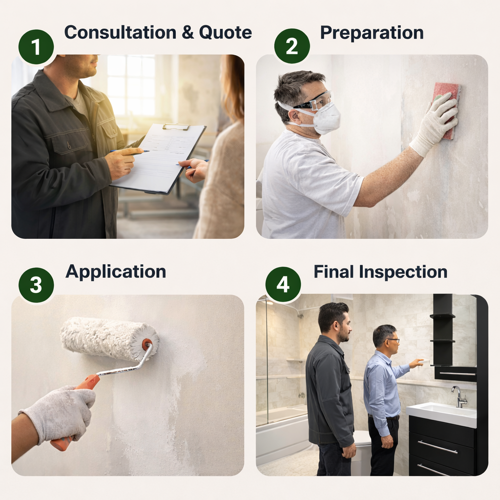 Painting process overview